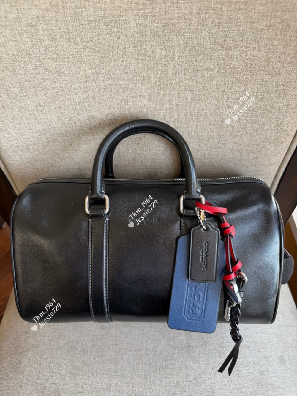 NWT！COACH Venturer Duffle Bag 27 With Charms（CDY54）fast shipping